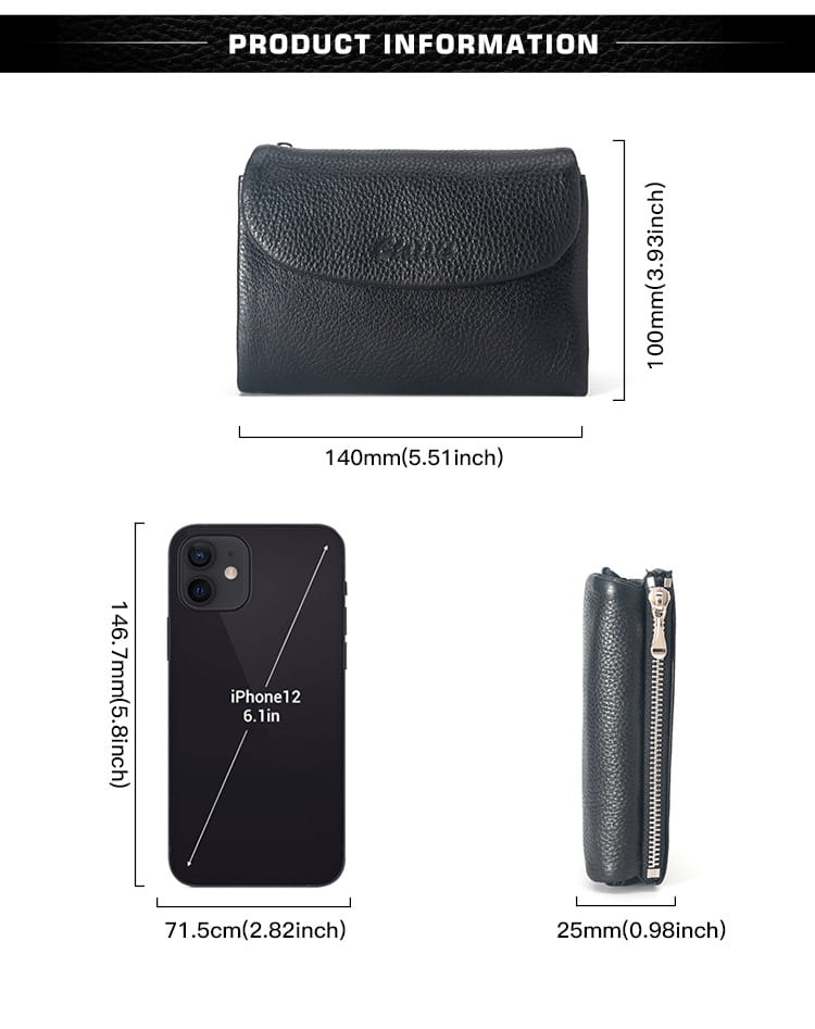 Wodoodporna skórzana torba z poliestrową podszewką na codzienne