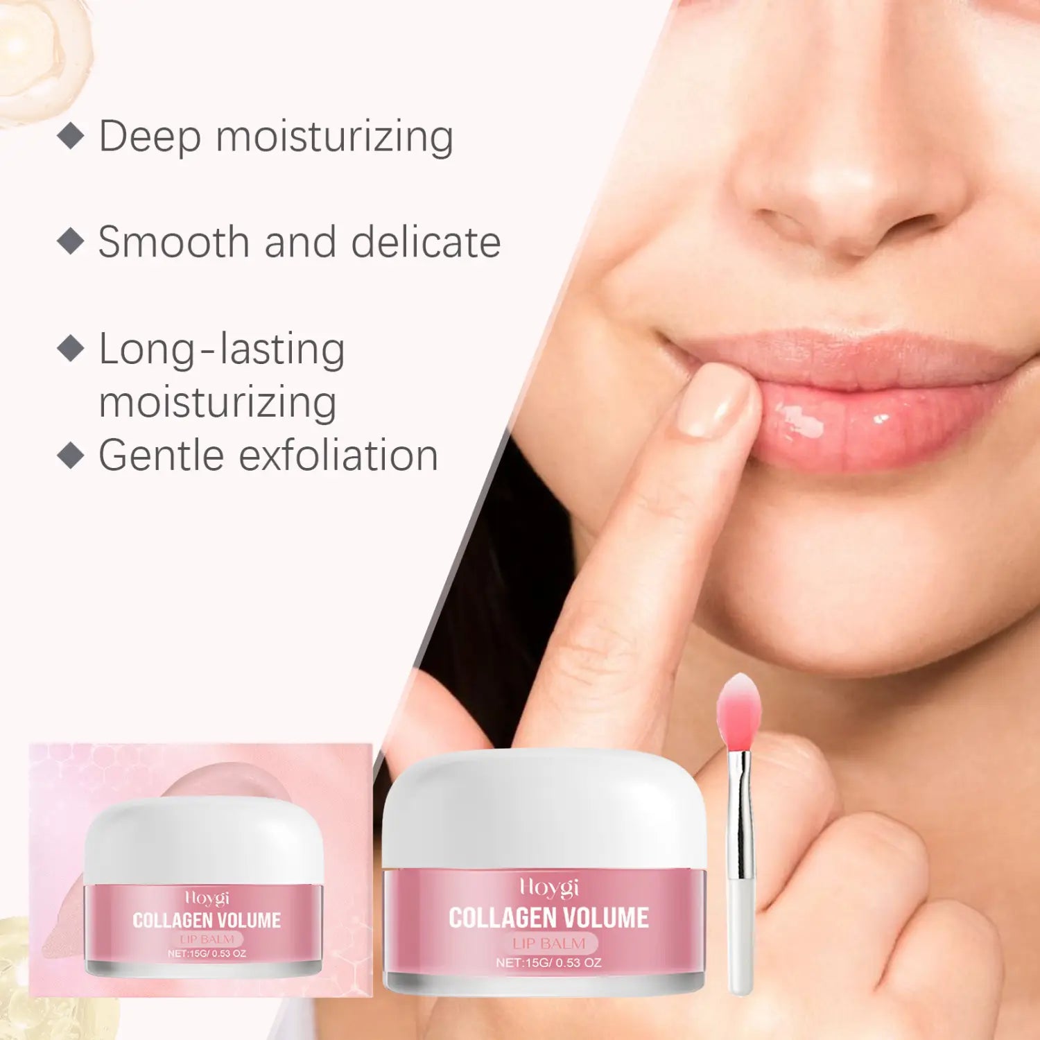 Moisturizing Lip Balm with Deep Hydrating Formula and Mild Ingredients