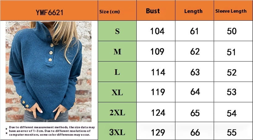 Women’s Cotton Long Sleeve Pullover Sweatshirt S-3XL Casual Loose Fit