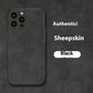 Shell de telefon mobil pentru iPhone Simple Sheepskin Sense High Sense