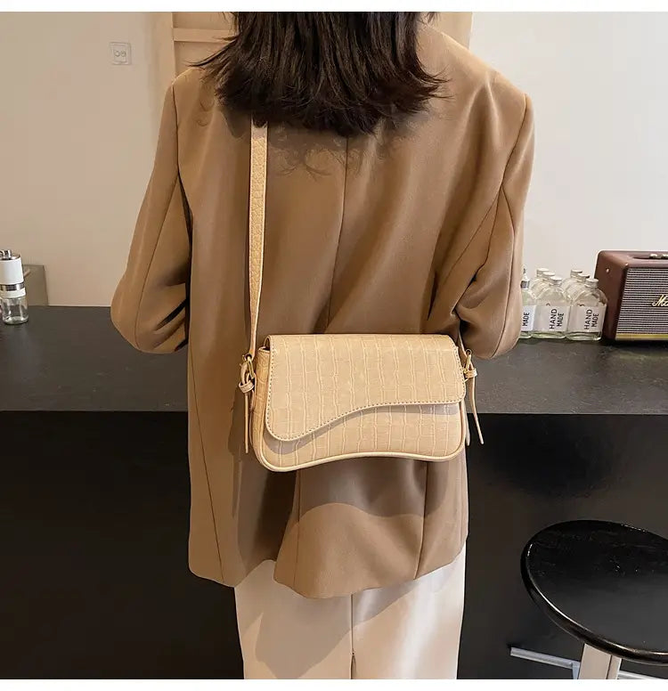 Messenger Bag Lining Polyester PU in Multiple Colors Crocodile Texture Fabric