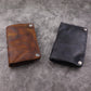 Men’s Handmade Vertical Wallet With Multiple Card Slots - Men’s Vertical Wallet for Hoarding Cards in Style