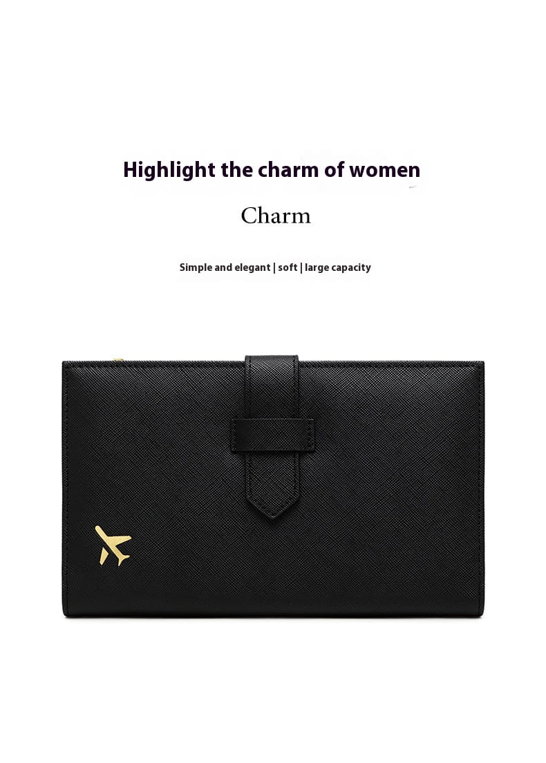 Waterproof Leather Wallet for Men and Women with RFID Blocking Protection