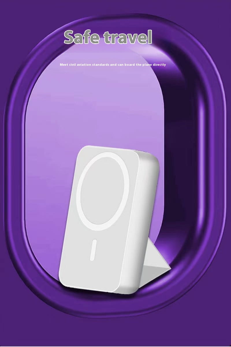 Banc Cumhachta Maighnéadach Plaisteach Plaisteach Bán agus Dubh le Dearadh Cruthaitheach