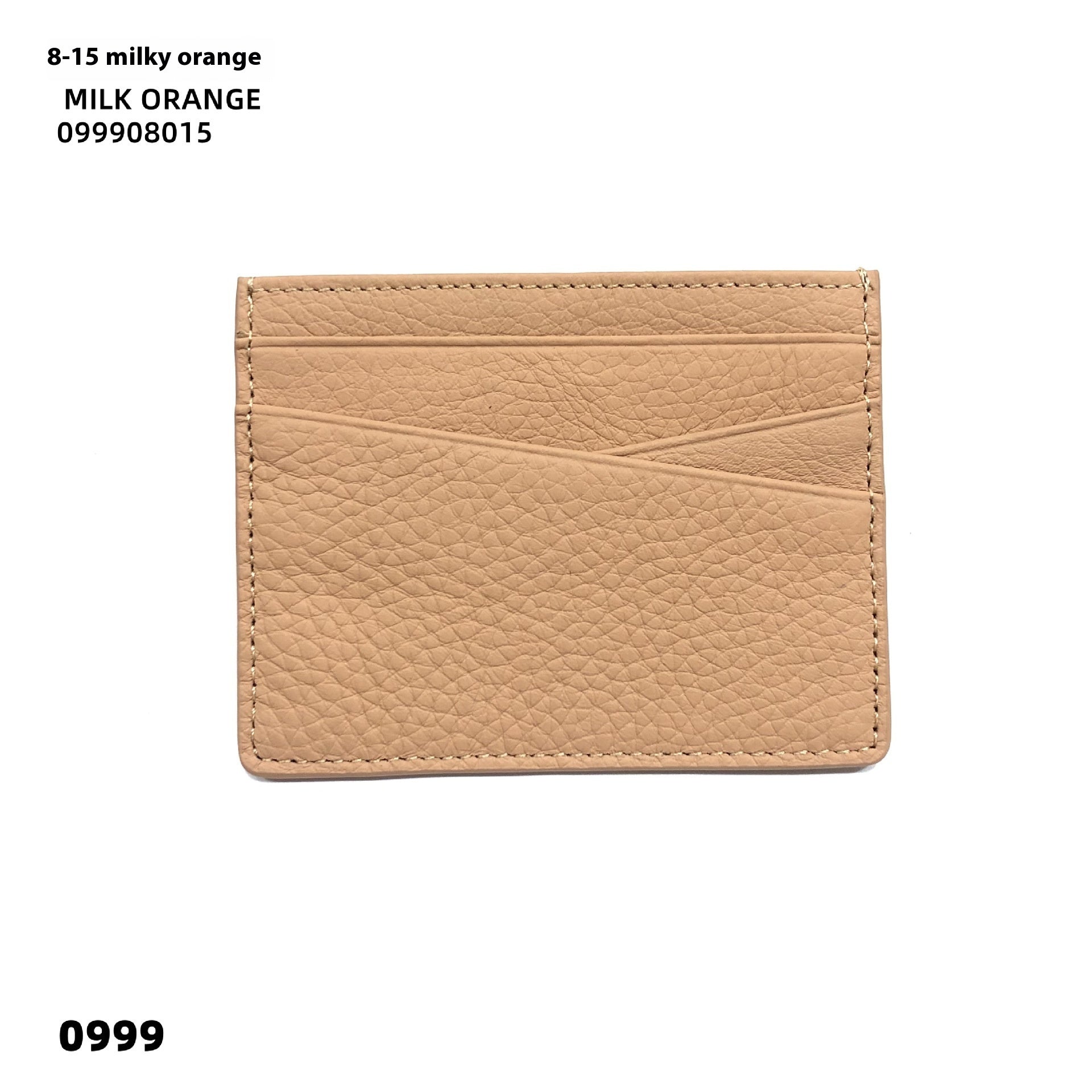 Leather Oil Edge Oblique Thin Bank Card Holder Soft Cowhide Document Package - Sleek Cowhide Wallet for Cards and Laughs