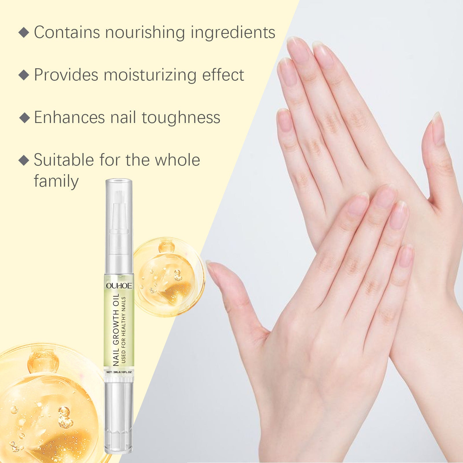 Daily Maintenance Soft Nail Treatment Oil for Endogenous Cleaning - Teleplus daily maintenance soft nail endogenous