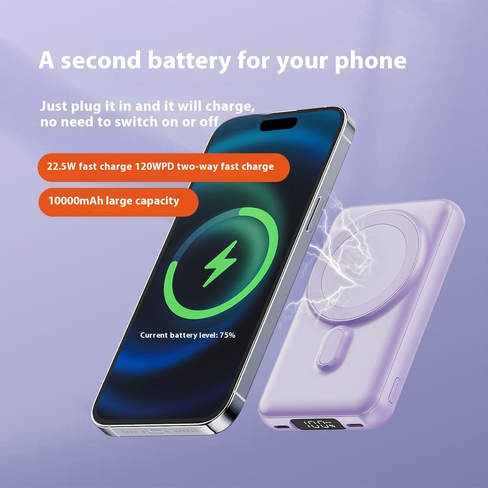 Dark Blue Power Bank with 5V 2A 9V 2.22A and 12V Charging Capacities - Fast dark blue power bank charging capacities