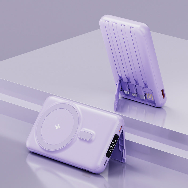 Dark Blue Power Bank with 5V 2A 9V 2.22A and 12V Charging Capacities - Fast dark blue power bank charging capacities