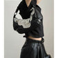 Dark Functional Underarm Crescent Bag with Three-Dimensional Pocket for Daily - dark functional underarm crescent
