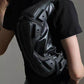 Dark Functional Underarm Crescent Bag with Three-Dimensional Pocket for Daily - dark functional underarm crescent