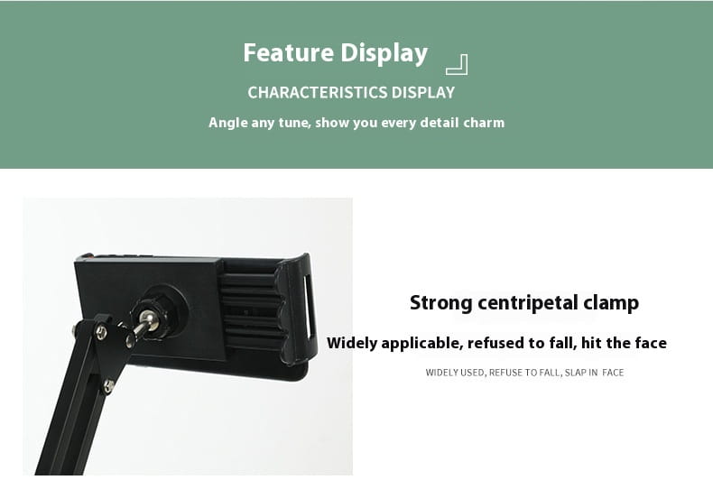 Universal Cantilever Mobile Phone and Tablet Lazy Desktop Mount Bracket