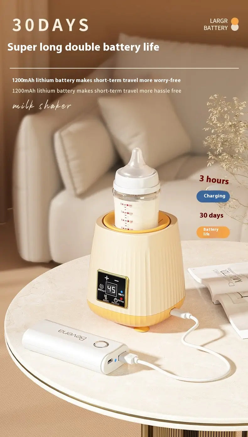 Baby Automatic Formula Milk Maker with USB Charging and Multiple Settings
