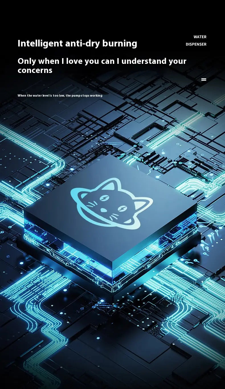 Intelligent Sensor Pet Water Dispenser with Filters for Cats and Dogs