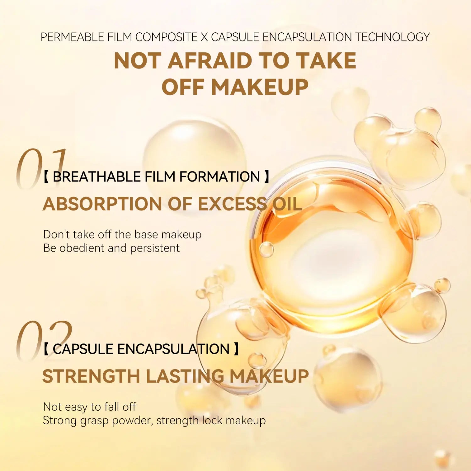 Long Lasting Waterproof Liquid Concealer for Brightening and Pore Blurring