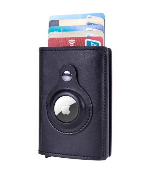 Aluminum Alloy Carbon Fiber Clip Anti-theft Card Holder - Fiber Clip Holder with Internal Structure that Steals Back