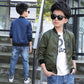 Boy’s Autumn Korean Version Medium And Big Children’s Short Jacket