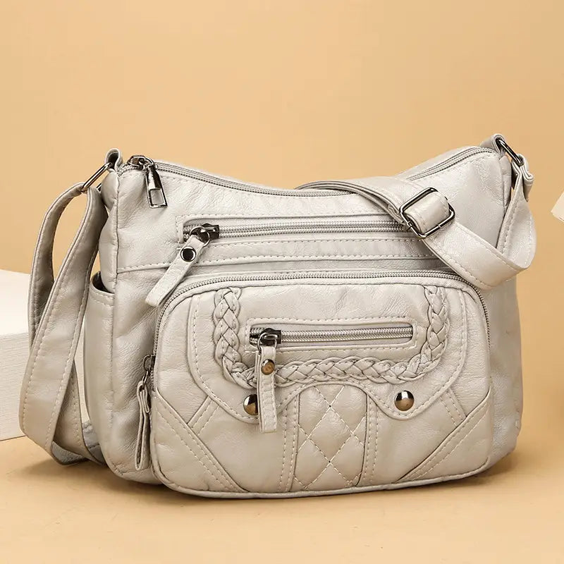 Polyester Lining for Leather Shoulder Messenger Bags with Advanced Texture Soft Finish