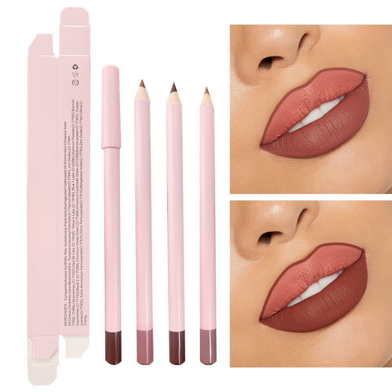 Lip Liner Matte Easy to Apply in Color Smooth for Natural Durability