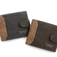 Men’s Wallet Short Style With Korean Edition Hinge Gold Stamping - Korean Hinge Wallet: Where Style Meets Secret Stash