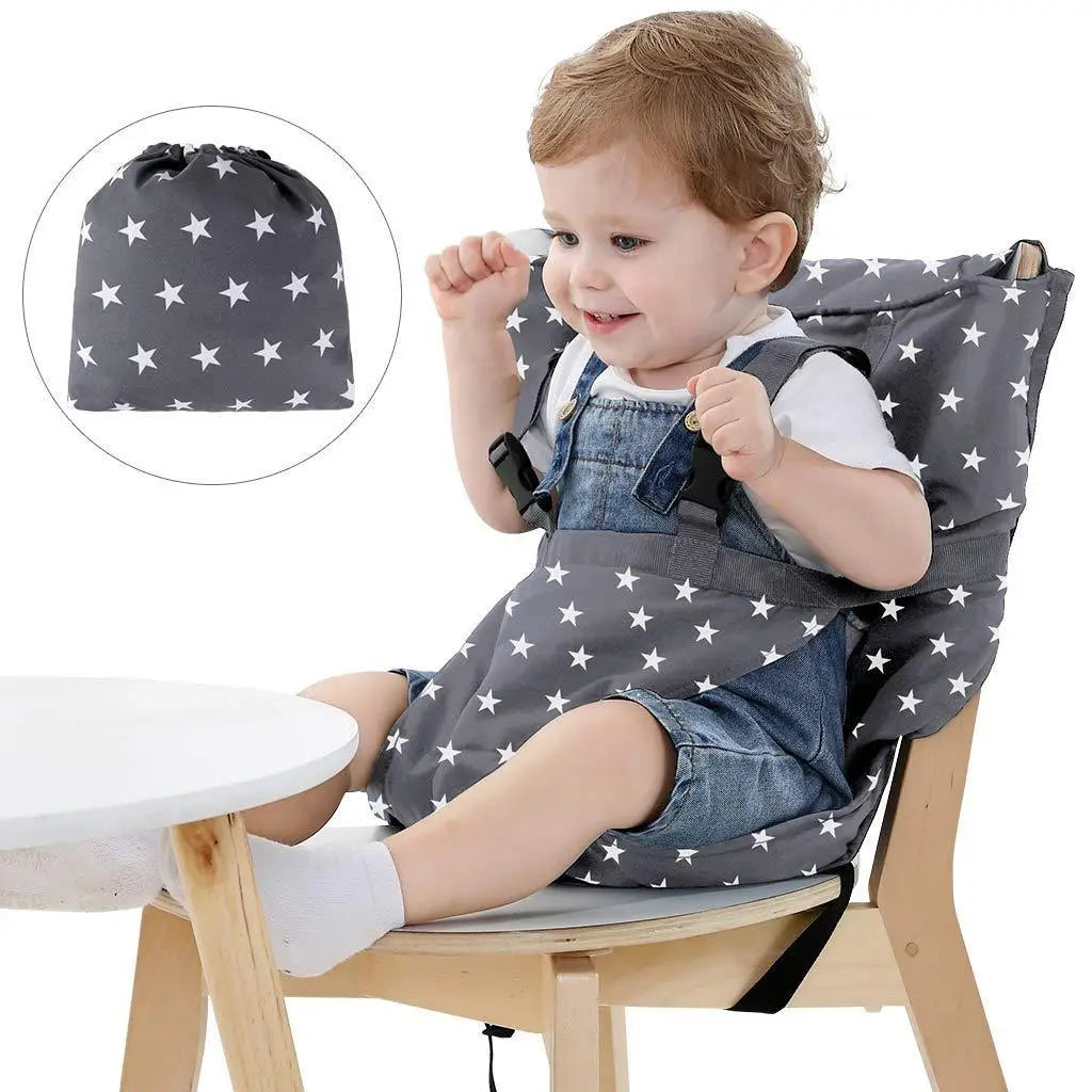 Safety Belt Dining Chair Bag Safety Seat Belt Strap Travel Carrying Seat Portable High Chair Suitable For Travel