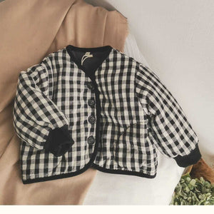 Elegant Cotton-padded Clothes All-matching Korean Style Children’s Baby