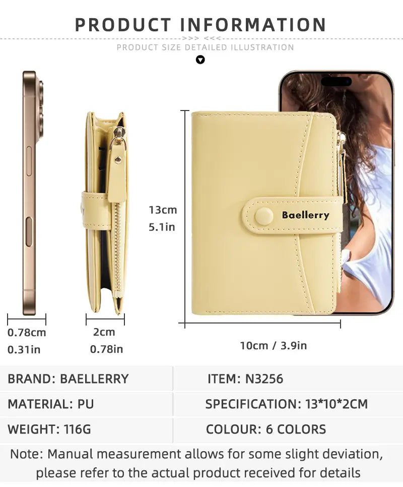 Vargusvastase RFID-blokeerimise ja kerge disainiga veekindel polüester-rahakott