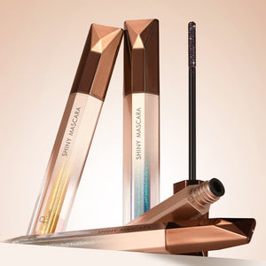 Debris Mascara Pearlescent Glittering Makeup for Long Curly White Pink Black Colors - Teleplus Facial Features debris