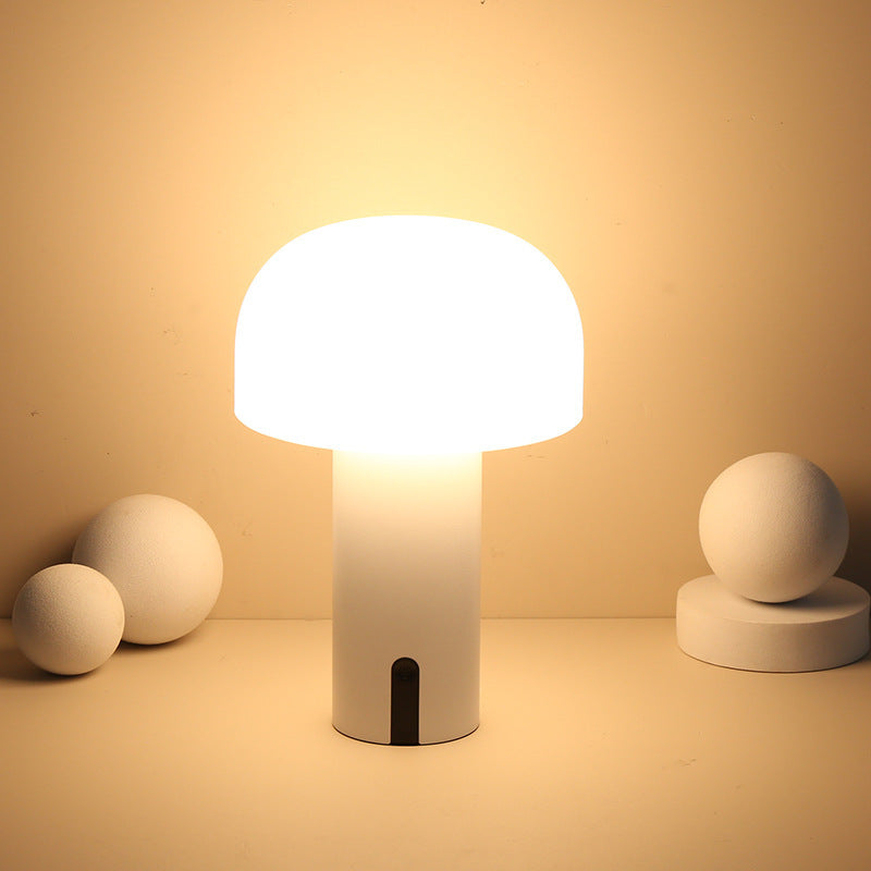 Decorative LED Mushroom Table Lamp with Touch Control for Bedroom Night Light - decorative led mushroom night light
