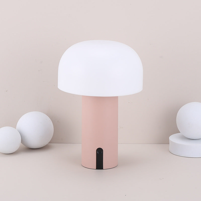 Decorative LED Mushroom Table Lamp with Touch Control for Bedroom Night Light - decorative led mushroom night light