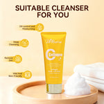 Deep Cleansing Facial Cleanser for Clear Skin and Pore Purifying Care - Teleplus deep cleansing