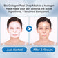 Deep Collagen Overnight Mask The Real Collagen Facial Sheet Masks With Low Molecular Weight Collagen For Elasticity