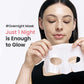 Deep Collagen Overnight Mask The Real Collagen Facial Sheet Masks With Low Molecular Weight Collagen For Elasticity