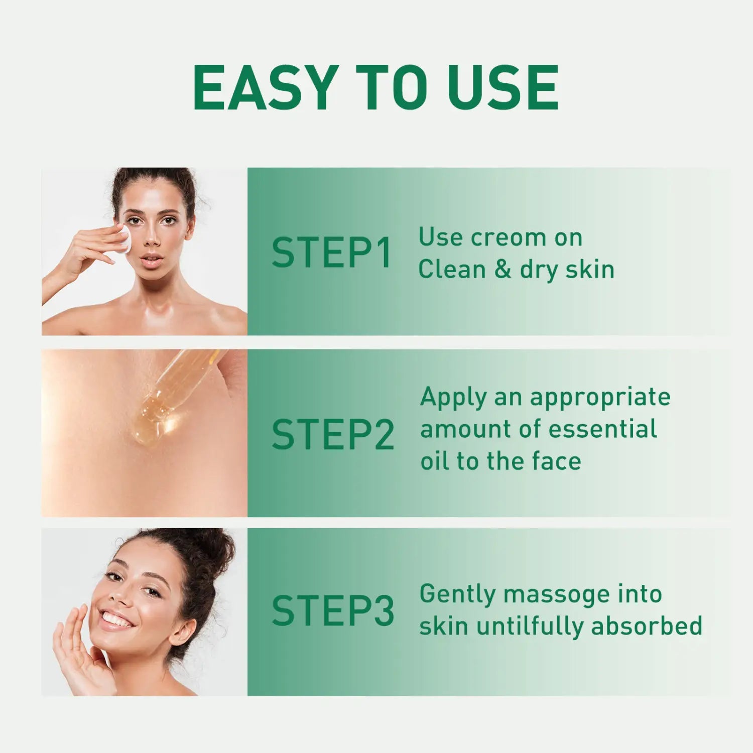 Tea Tree Oil Facial Nursing Solution for Skin Cleaning 17ml