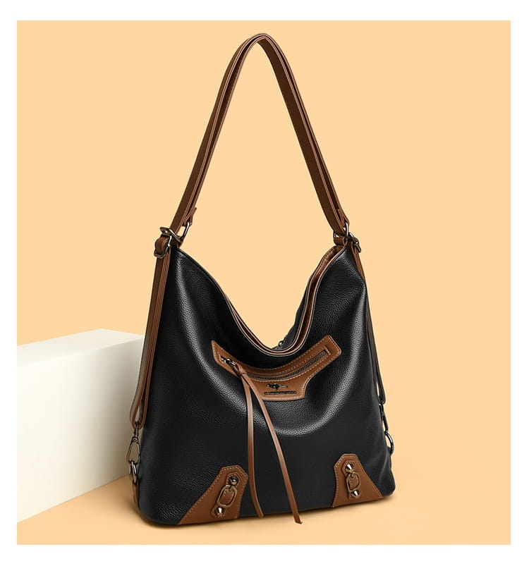 Large Capacity Multi Compartment Cross Body Bag in Durable Polyester Fabrics