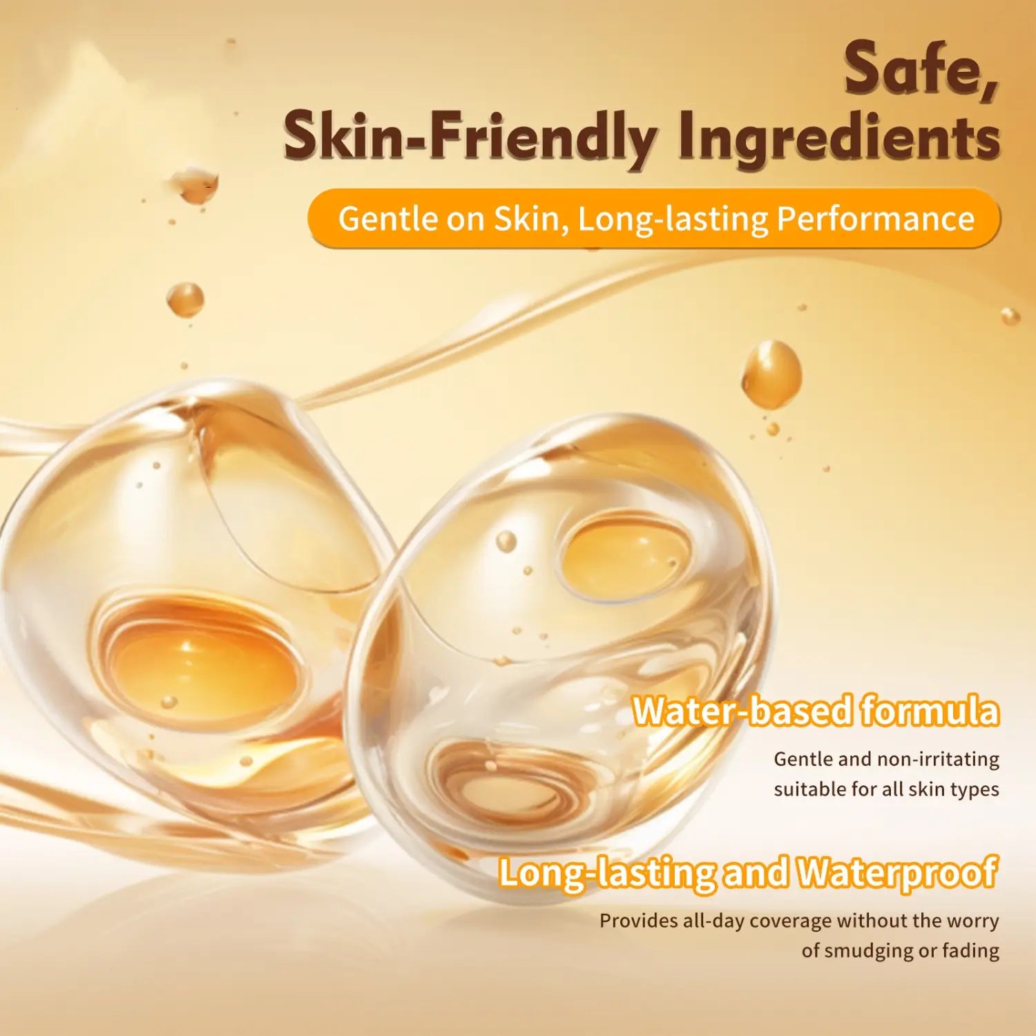 Black Brown Eyebrow Pencil for Filling and Shaping Brows