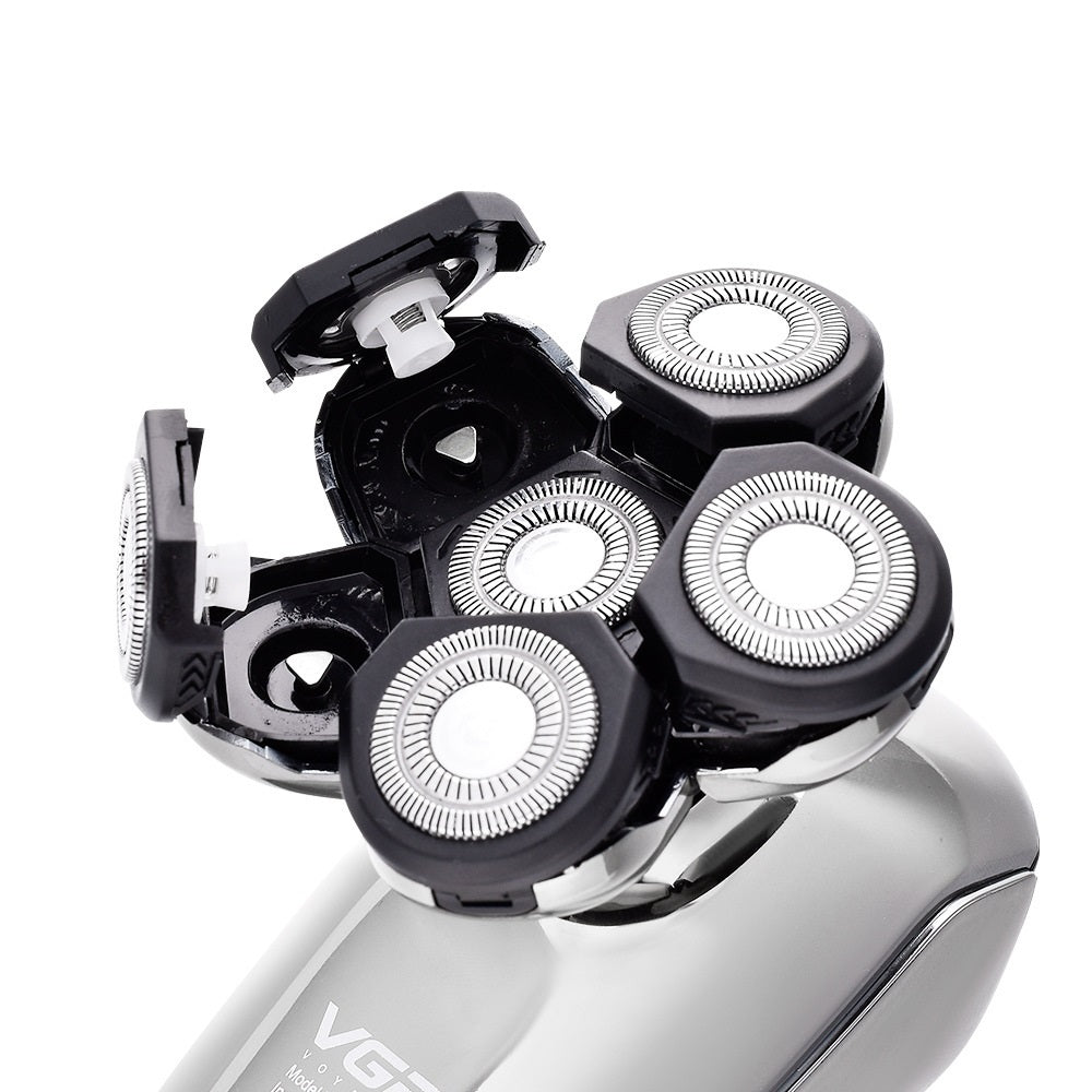 Digital Display Electric Shaver with Power Charging and Fully Washable Design - Teleplus shaver electric digital display