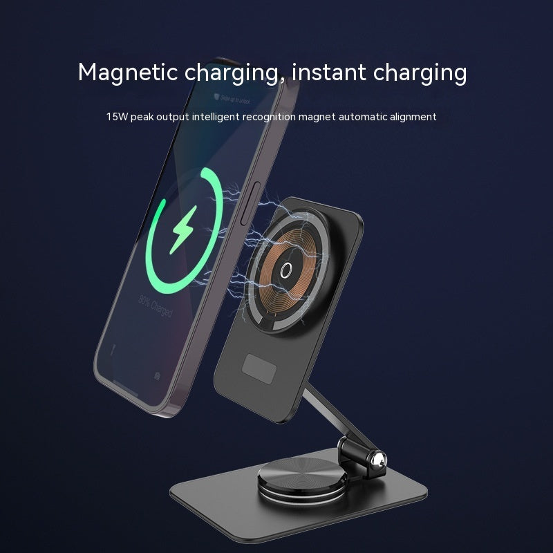 Digital Magnetic Wireless Charger 15W - Zap Your Tech with the 15W Wireless Charger