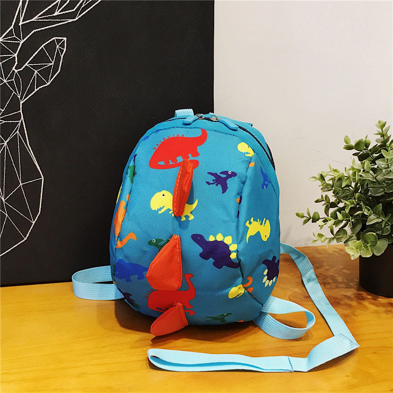 Dinosaur cartoon backpack - Dino-Might Backpack for Future Paleontologists