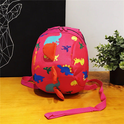 Dinosaur cartoon backpack - Dino-Might Backpack for Future Paleontologists