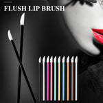 Disposable Lip Wands Soft Flocked Applicators for Gloss and Makeup - Teleplus lip wands disposable applicators soft