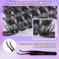Diy Boxed Segment False Eyelashes Set for Professional Look - Teleplus DIY diy boxed segment false eyelashes suit