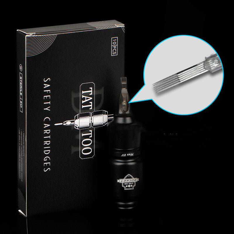 Disposable Tattoo Needles with Cutting Line for Precise Tattooing - Needle Set of 10 Ink-tastic Fun tattoo needle