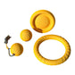 Dog Chewing Rope Pull Ring Solid Ball Frisbee Interactive Pet Toy Set - Teleplus dog chewing rope pull ring solid ball