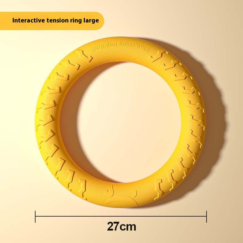 Dog Chewing Rope Pull Ring Solid Ball Frisbee Interactive Pet Toy Set - Teleplus dog chewing rope pull ring solid ball