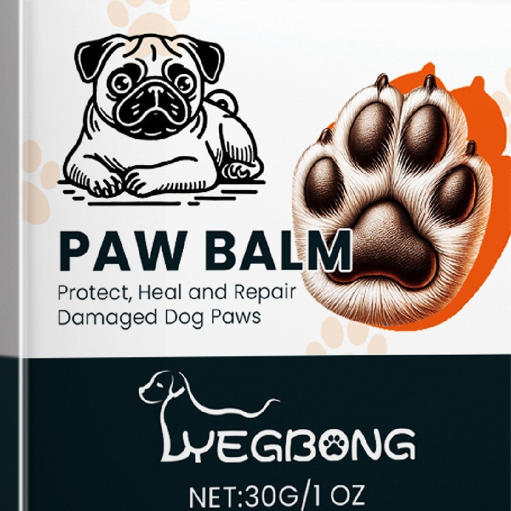 Dog Paw Balm with Shea Butter Oat Aloe Coconut Oil and Vitamin E Moisturizer