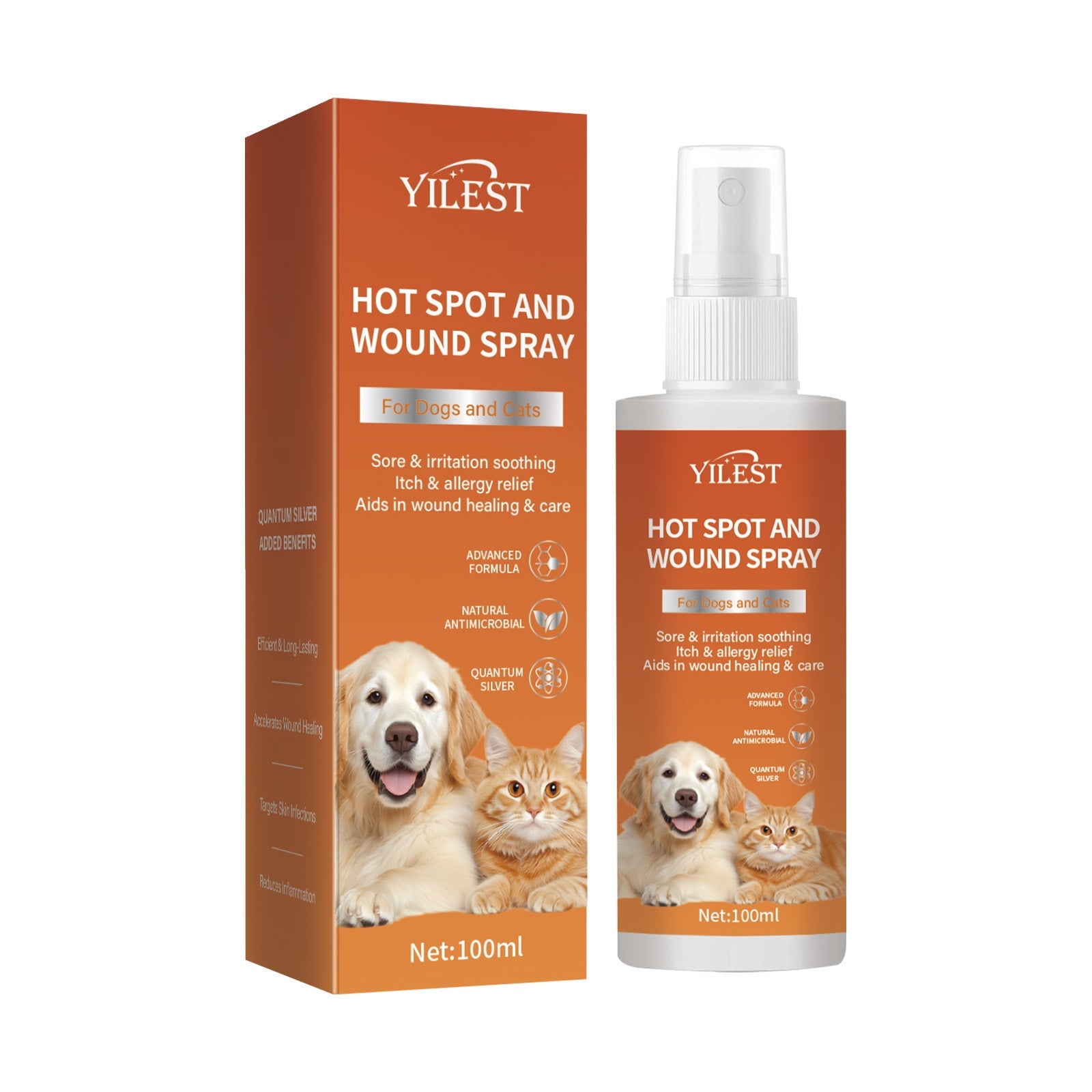 Dog Spray 100ml Pet Immune Bite Stool Inducer Hot Mark Training Solution - Telepluscomtr spray