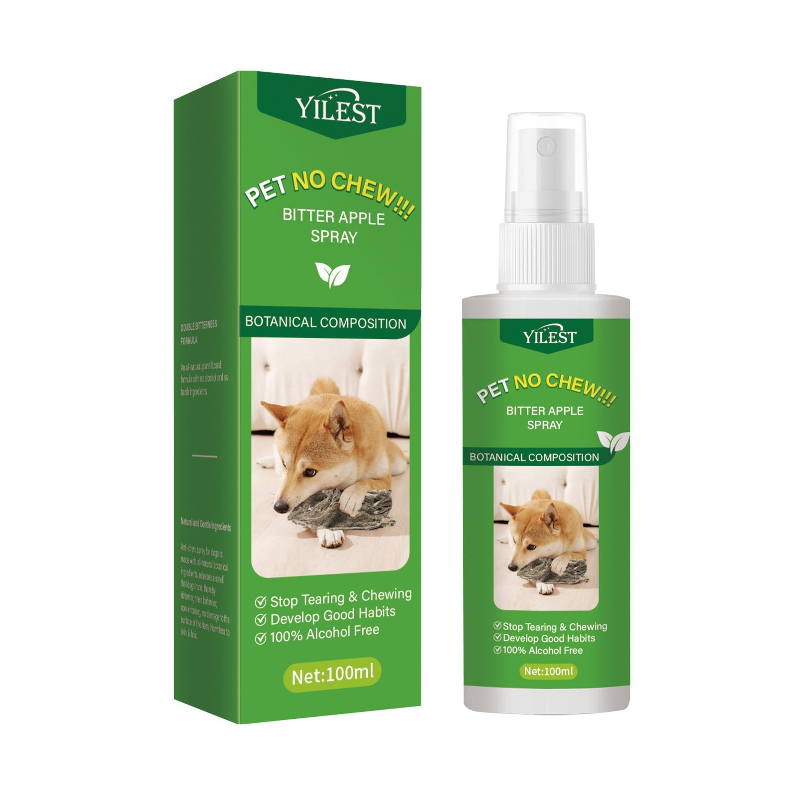 Dog Spray 100ml Pet Immune Bite Stool Inducer Hot Mark Training Solution - Telepluscomtr spray