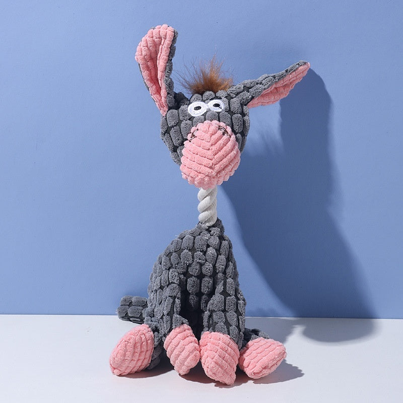 Dog Toys with Molar Fabric Sound Interactive Chew for Pets - Teleplus molar fabric sound