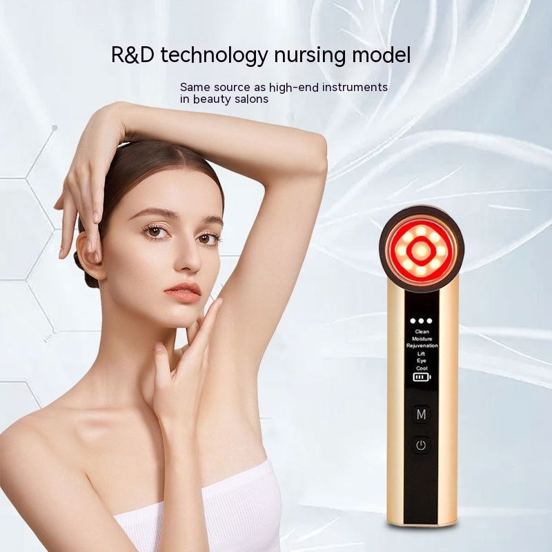 Domestic RF Cosmetic Instrument with LED Light for Lifting and Skin Care - Lift Your Spirits Magic domestic rf cosmetic