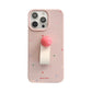 Dopamine Polka Dot Stereo Ring Soft Shell for Apple Shockproof and Heat Resistance - Teleplus dopamine polka dot stereo